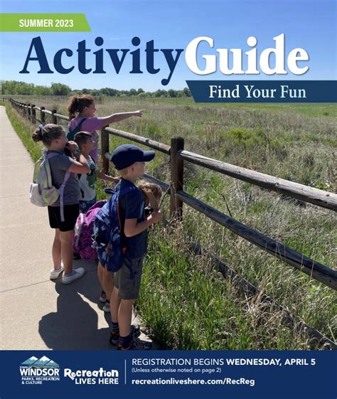 city of windsor activity guide 2023